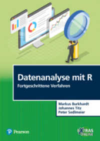 Datenanalyse mit R: Fortgeschrittene Verfahren (Pearson Studium - Psychologie) （2022. 304 S. 24.4 cm）