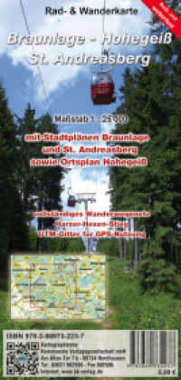 Braunlage - Hohegei&szlig; - Sankt Andreasberg : Rad- und Wanderkarte (Rei&szlig;- und Wetterfest) （7., &uuml;berarb. Aufl.）