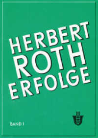 Herbert Roth - Erfolge : Band 1. Akkordeon, Text. Songbook. （1962. 28 S. 297 mm）