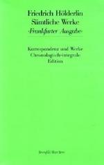 フランクフルト版　ヘルダーリン全集　第２０巻<br>Sämtliche Werke Frankfurter Ausgabe, Ln. Bd.20 Korrespondenz und Werke, Chronologisch-integrale Edition （2008. 623 S. 30 cm）
