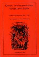 Kinder- und Hausmärchen der Gebrüder Grimm : Erstdruckfassung 1812-1815. Hrsg. sowie Vorw. u. Arbeiten zu einzelnen Märchen v. Peter Dettmering （4. Aufl. 2016. XI, 640 S. 21 cm）
