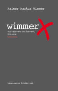 Wimmer : Wortdissens im Konsens, Nonsens. Gedichte (Lindemanns Bibliothek 211) （2014. 92 S. 184 mm）
