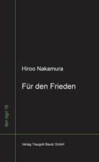 Für den Frieden (libri nigri .16) （2012. 155 S. 210 mm）