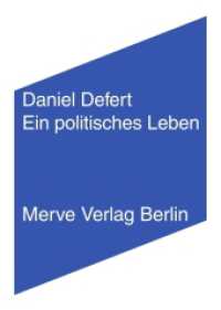 Ein politisches Leben (Internationaler Merve Diskurs (IMD)) （2015. 240 S. Fotos. 17 cm）