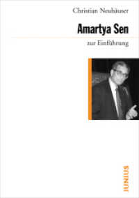 Amartya Sen zur Einführung (Zur Einführung) （2., korrigierte Auflage. 2025. 184 S. 17 cm）