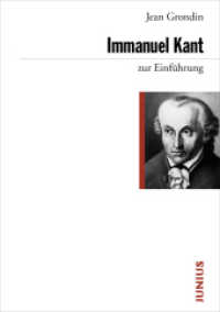 Immanuel Kant zur Einführung (Zur Einführung) （5. Aufl. 2021. 168 S. 17 cm）