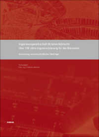 Ingenieurgesellschaft KramerAlbrecht - &Uuml;ber 100 Jahre Ingenieurplanung f&uuml;r das Bauwesen : Sammlung wissenschaftlicher Beitr&auml;ge （2010. 283 S. m. 450 Farb- u. SW-Abb. 290 mm）