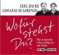Wofür stehst Du?, 3 Audio-CDs : Eine Suche nach den Werten unseres Lebens. 225 Min. (Hörkunst bei Kunstmann) （7. Aufl. 2010. 143 mm）