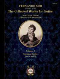 Collected Works for Guitar Vol. 1 : Advanced Studies. Band 1. Gitarre. （2021. 68 S. 330 mm）