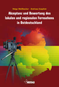Akzeptanz und Bewertung des lokalen und regionalen Fernsehens in Ostdeutschland : Hrsg.: Medienanstalt Mecklenburg-Vorpommern; Medienanstalt Berlin-Brandenburg,Medienanstalt Sachsen-Anhalt, Sächsische Landesanstalt für privaten Rundfunk und （2010. 128 S. Abb. u. Tab. 23.5 cm）