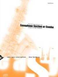 Easy Jazz Conception Saxophone Section or Combo : 8 jazz etudes arranged for 5 saxophones and 3-part rhythm section. 5 Saxophone (AATTBar) oder Combo. Partitur und Stimmen. (Easy Jazz Conception) （2003. 224 S. 303 mm）