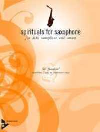 Oh Freedom : Traditional. Alt-Saxophon und Orgel. Partitur und Stimme. (spirituals for saxophone) （2004. 8 S. 303 mm）