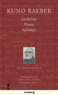 Werke. Bd.6/7 Aus dem Nachlass I + II, Tagebücher, Korrespondenz; Gedichte, Prosa, Aufsätze, 2 Bde. （2010. 1104 S. m. 87 Abb. 21 cm）