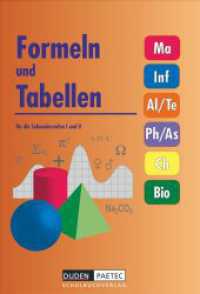 Duden Formeln und Tabellen - Mathematik - Informatik - Arbeitslehre - Technik - Physik - Astronomie - Chemie - Biologie : Formelsammlung (Duden Formeln und Tabellen) （13. Aufl. 2006. 123 S. m. z. Tl. farb. Abb. 24.7 cm）