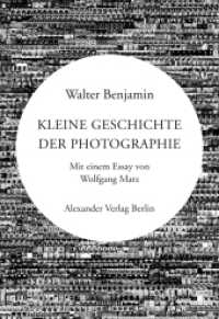 Kleine Geschichte der Photographie （2023. 120 S. Abbildungen von Gustave Caillebotte, Étienne Carja）