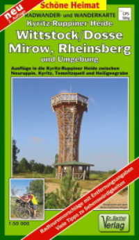 Doktor Barthel Karte Kyritz-Ruppiner Heide, Wittstock/Dosse, Mirow, Rheinsberg und Umgebung (Schöne Heimat) （2. Aufl. 2021. 2 S. 1 Abb. 20.5 cm）