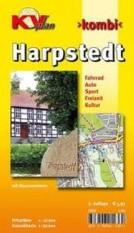 KVplan Kombi Harpstedt : 1:12.500 Samtgemeindeplan mit Freizeitkarte 1:30.000 inkl. Radrouten. Fahrrad, Auto, Sport, Freizeit, Kultur. Mit Hausnummern. 1 : 12.500 u. 1 : 25.000 (KVplan-Kombi-Reihe) （5., überarb. Aufl. 2016. 19.8 cm）