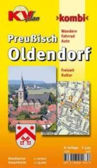 KVplan Kombi Preußisch Oldendorf : 1:10.000 Stadtplan mit Freizeitkarte 1:15.000 inkl. Wanderwegen und Radrouten. 1 : 15.000, 1 : 10.000 (KVplan Mittelweser-Region) （8. komplett neu erstellte Auflage. 2014. 197 x 114 mm）
