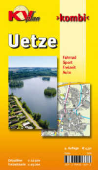 KVplan Kombi Uetze : Fahrrad, Sport, Freizeit, Auto. 1 : 12.500 u. 1 : 25.000 (KVplan Heide-Region) （4. Aufl. 2009）