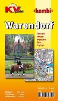 KVplan Sonderausgabe Warendorf : 1:12.500 Stadtplan mit Freizeitkarte 1:25.000 incl. Rad-, Reit-, und Wanderwegen zzgl. Cityplan 1:5.000. 1 : 25.000 (KVplan Münsterland-Region) （6., überarb. Aufl. 2014. 206 x 113 mm）