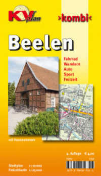 KVplan Kombi Beelen : Fahrrad, Wandern, Auto, Sport, Freizeit. Mit Hausnummern. 1 : 10.000 u. 1 : 25.000 (KVplan Münsterland-Region) （4., überarb. Aufl. 2013）