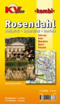 KVplan Kombi Rosendahl : Holtwick, Osterwick, Darfeld. Fahrrad, Auto, Wandern, Sport, Freizeit. Mit Hausnummern. 1 : 10.000 u. 1 : 25.000 (KVplan Münsterland-Region) （4. Aufl. 2010）