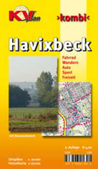 KVplan Kombi Havixbeck : Fahrrad, Wandern, Auto, Sport, Freizeit. Mit Hausnummern. 1 : 10.000 u. 1 : 25.000 (KVplan Münsterland-Region) （2. Aufl. 2010）