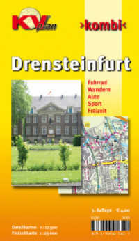KVplan Kombi Drensteinfurt : Fahrrad, Wandern, Auto, Sport, Freizeit. 1 : 12.500 u. 1 : 25.000 (KVplan Münsterland-Region) （3. Aufl. 2010）