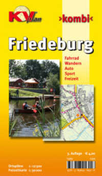 KVplan Kombi Friedeburg : Fahrrad, Wandern, Auto, Sport, Freizeit. 1 : 12.500, 1 : 25.000 (KVplan Ostfriesland-Region) （3., überarb. Aufl. 2013）