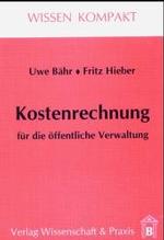 Kostenrechnung Fur Die Offentliche Verwaltung