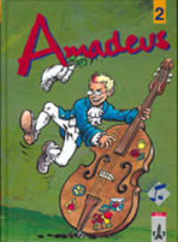 Amadeus 2, HRG, Kl. 7-10 : Schulbuch （Nachdr. 2001. 223 S. m. zahlr. meist farb. Abb. u. Noten. 26,5 cm）