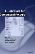 Jahrbuch Für Computerphilologie / Jahrbuch Für Computerphilologie 9 (Jahrbuch Für Computerphilologie)