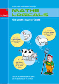 Mathe-Logicals: Für große Mathefüchse : Für große Mathefüchse Kopiervorlagen. 3.-4. Schuljahr (Mathe-Logicals 7) （2007. 86 S. m. Illustr. 297.00 mm）