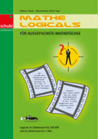 Mathe-Logicals: Für ausgefuchste Mathefüchse : Für ausgefuchste Mathefüchse Kopiervorlagen. 5.-6. Schuljahr (Mathe-Logicals 20) （2007. 50 S. 297.00 mm）