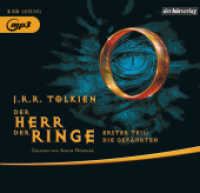 Herr der Ringe, Die Gefährten, 2 MP3-CDs, 2 Audio-CD, 2 MP3 : 1374 Min.. Lesung.Ungekürzte Ausgabe (Der Herr der Ringe / The Lord of the Rings 1) （Ungekürzte Lesung. 2006. 141 mm）