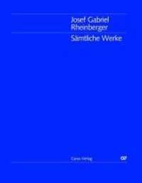 Josef Gabriel Rheinberger / Sämtliche Werke: Orchesterfassungen eigener Werke : Gesamtausgabe Band 26. Musik (Josef Gabriel Rheinberger / Sämtliche Werke 26) （2006. XXXVI, 218 S. zahlreiche Abbildungen. 33 cm）