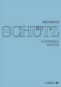 Heinrich Schütz: Cantiones sacrae : Gesamtausgabe Band 5 (Schütz-Gesamtausgabe Bd.5) （Standard-Auflage. 2013. 224 S. Noten. 29.7 cm）