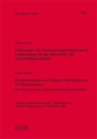 Erfahrungen des Versicherungsombudsmanns, insbesondere mit der Beratungs-und Dokumentationspflicht / Bürokratieabbau und (Münsteraner Reihe 112) （2010. VII, 30 S. 21 cm）
