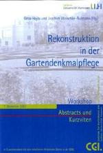Rekonstruktion in Der Gartenpflege -- Paperback / softback (German Language Edition)