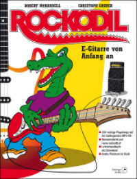 Rockodil : E-Gitarre von Anfang an. 350 rockige Playalongs auf der beiliegenden CD. Bonusmaterial auf www.rockodil.at. Lehrerhandbuch als Download. Gratis Plektrum im Buch （2014. 112 S. m. Noten. 30 cm）