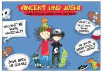 Vincent und Joshi - Mission: Blubberbad : Lesen üben mit super lustigen Erstleser Comics für Jungs; Band 1 (Vincent und Joshi 1) （2023. 39 S. 39 Abb. 20.95 cm）