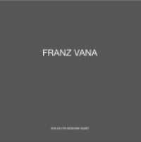 FRANZ VANA : BLINDER RAUM （2022. 164 S. 28 cm）