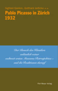 Pablo Picasso in Zürich - 1932 (NichtSoKleineBibliothek 2) （1., Aufl. 2010. 240 S. 20 Abb. 20 cm）