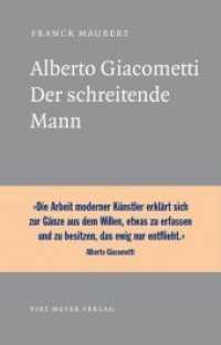 Alberto Giacometti : Der schreitende Mann (NichtSoKleineBibliothek .12)
