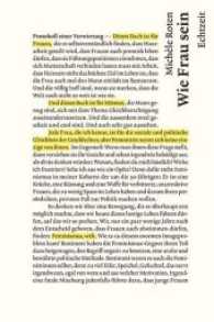 Wie Frau sein : Protokoll einer Verwirrung （2. Aufl. 2011. 140 S. 21.5 cm）