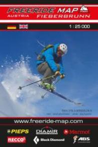 Freeride Map Fieberbrunn : Rei&szlig;- und wasserfest (Freeride Map) （2014. 155 x 100 mm）
