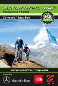 Supertrail Map Zermatt / Saas Fee : Rei&szlig;- und wasserfest. 1 : 50.000 (Supertrail Map) （1. Aufl. 2014. 151 x 95 mm）
