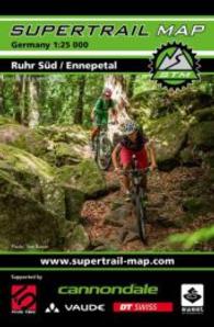 Supertrail Map Ruhr Süd, Ennepetal : Reiß- und wasserfest. Maßstab 1:25.000. 1 : 25.000 (Supertrail Map) （1. Aufl. 2015. 145 x 97 mm）