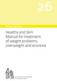 Bircher-Benner 26 Healthy and slim Manual for treatment of weight problems, overweight and anorexia : Dietary instructions for the prevention and treatment with recipes detailed advice and a treatment plan developed by medical centre dedicated to sta （15. Aufl. 2021. 172 S. 21 cm）