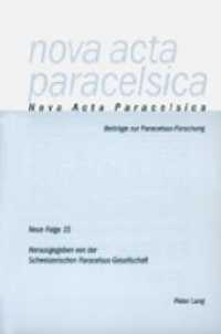 Nova Acta Paracelsica : Neue Folge 15/2001 (Nova Acta Paracelsica .15) （Neuausg. 2001. 113 S.）